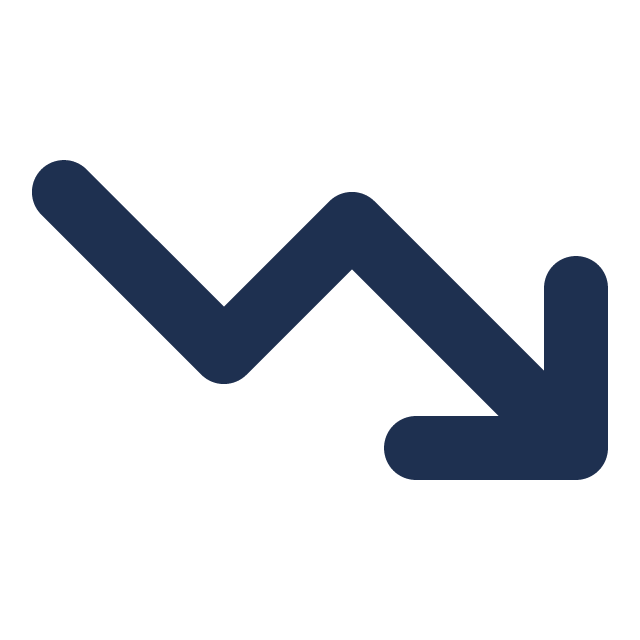 Reliability Decline Icon